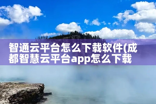 智通云平台怎么下载软件