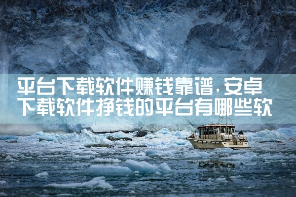 平台下载软件赚钱靠谱